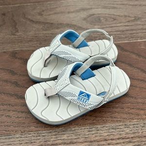 Reef Size 7 Toddler Boy's Flip Flop Sandals